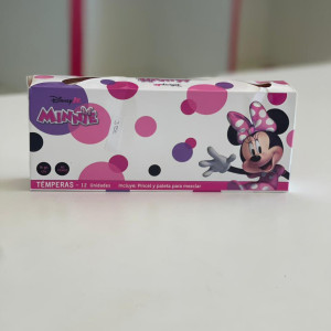 Temperas de Minnie 12 u