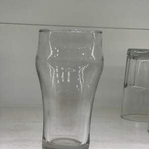 Vaso de vidrio  liso 