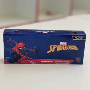 Temperas de Spiderman 12u