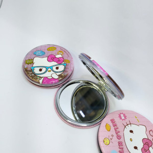 ESPEJO REDONDO HELLO KITTY