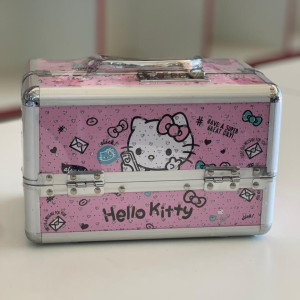 Caja de Maquillaje aluminio de Hello Kitty