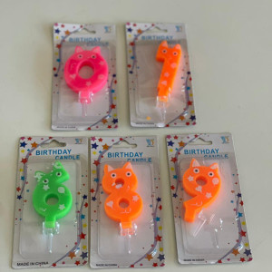 Velas de cumpleaños 