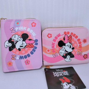 BILLETERA MINNIE 2 COLORES