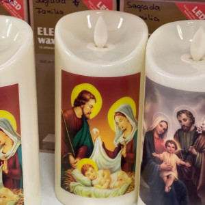 Velas con luz 