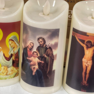 Velas con luz 