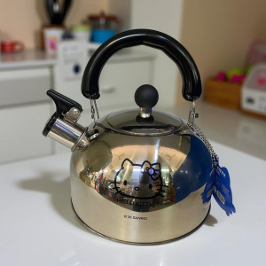 Tetera inox hello kitty