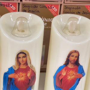 Velas con luz 