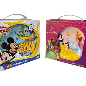 Set de Platos disney 
