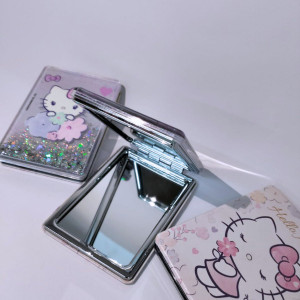 ESPEJO CUADRADO HELLO KITTY 