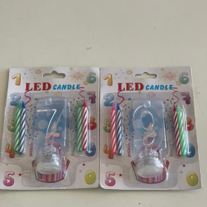 Velas de cumpleaños 