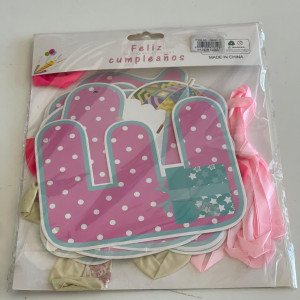 Banderines de baby shower