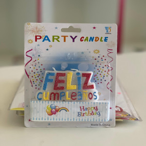 Velas de cumpleaños 