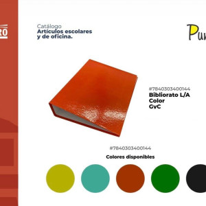 Bibliorato L/A color