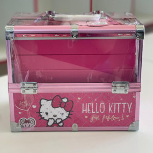 Caja de Maquillaje aluminio de Hello Kitty