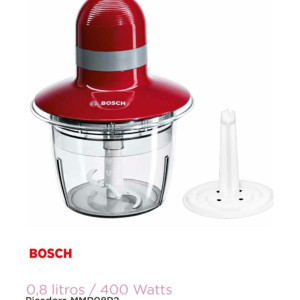 Picadora de Alimentos Bosch MMR08R2 ROJO 400W