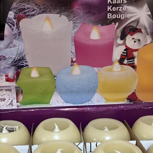 Velas con luz