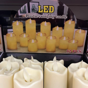 Velas con luz 