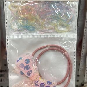 Gomas para niñas+ gomitas p/ peinados
