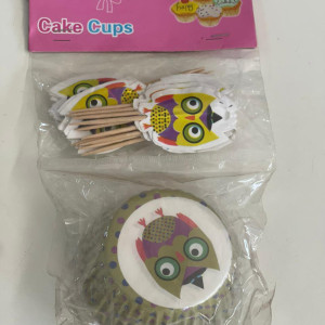 Moldes para Cupcakes + Palitos con diseños 