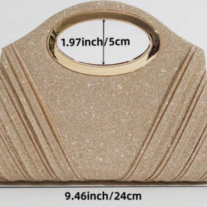 bolso de Mano con tirantes cadena 