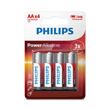 Pila Philips AA Alcalina x4
