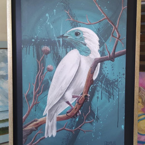 CUADRO PAJARO CAMPANA