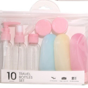Set de frascos para viajes 