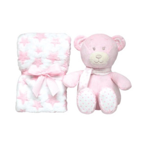 SET DE OSITO + MANTITA PARA BEBÉ 