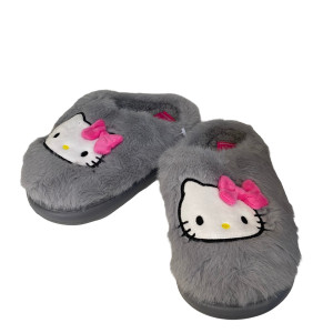 Pantufla c/diseño hello kitty