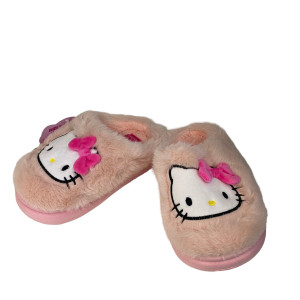Pantufla c/diseño hello kitty