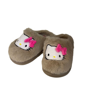 Pantufla c/diseño hello kitty