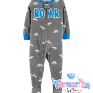 Pijama Enterito Carter’s “ROAR” – 12 Meses