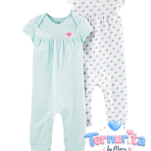 Pack de 2 Monitos Carter’s – Size 6 Meses