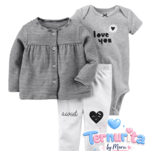 3-Piece Babysoft Little Jacket Set – Carter’s