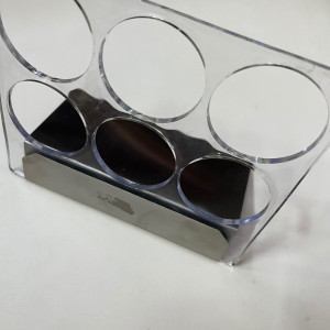 Organizador acrílico para vasos / porta vasos / porta toppings