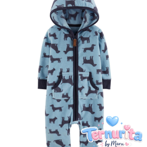 Hoodie Dog Jumpsuit
