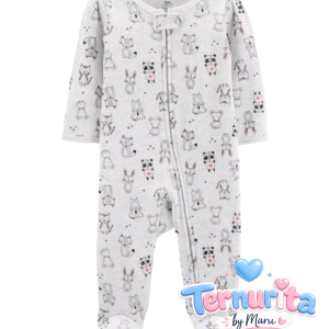 Pijama Enterito Carter’s – Animal Print Thermal Sleep & Play