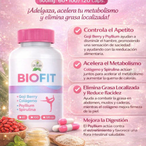 BIOFIT DE 120 CAPSULAS