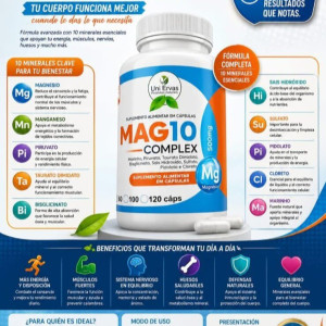 MAG 10 COMPLEX DE 60 CAPSULAS