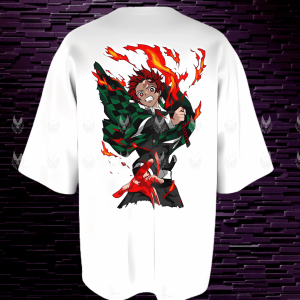 REMERA OVERSIZE DEMON SLAYER V2