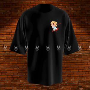 REMERA OVERSIZE DEMON SLAYER