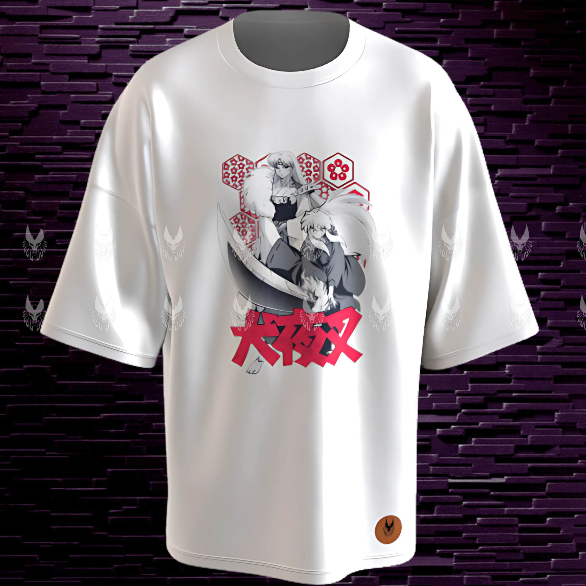 REMERA OVERSIZE INUYASHA