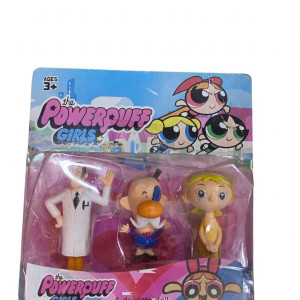 Set de figuras las chicas super poderosas