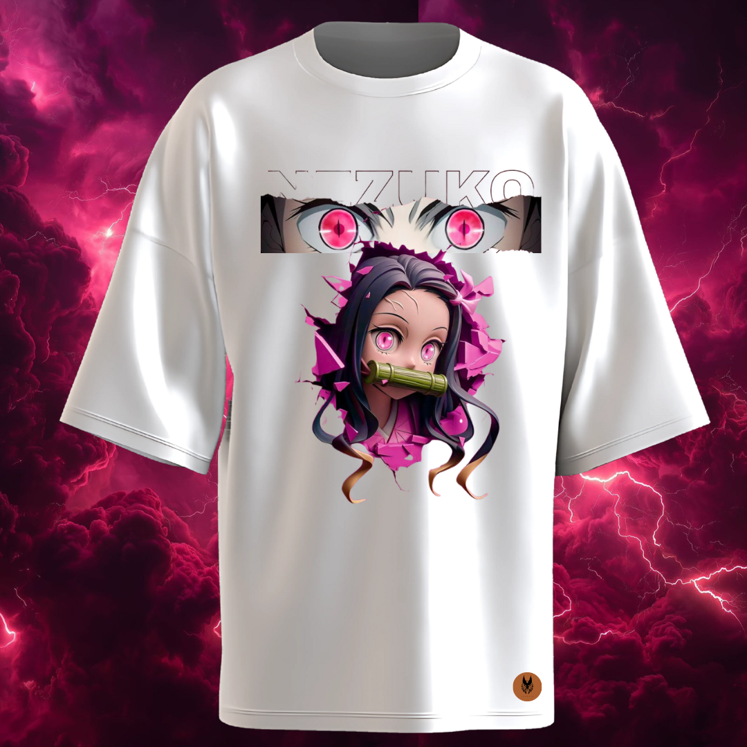 REMERA OVERSIZE DEMON SLAYER