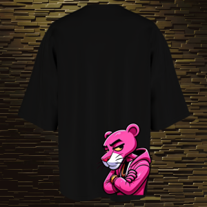 REMERA OVERSIZE PANTERA ROSA
