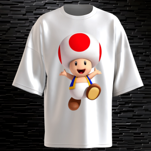 REMERA OVERSIZE SUPER MARIO