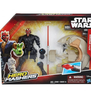 Star Wars Hero Mashers Sith Speeder & Darth Maul 