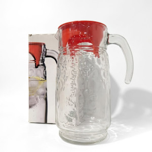 Jarra de vidrio con tapa 1.7L