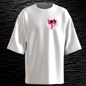 REMERA OVERSIZE PANTERA ROSA