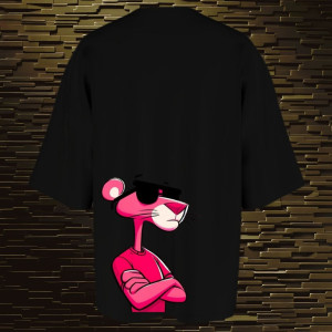 REMERA OVERSIZE PANTERA ROSA